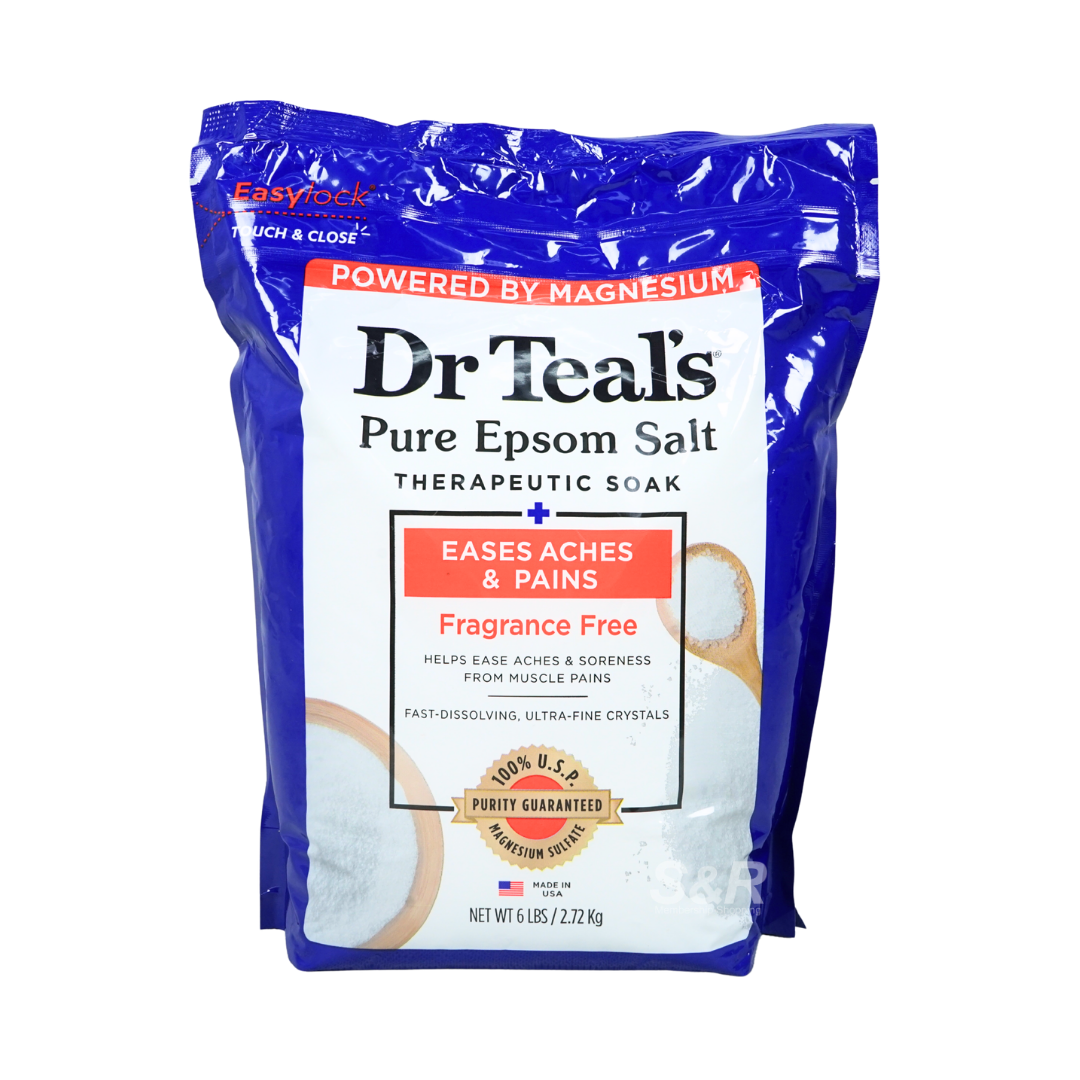 Dr Teals Pure Epson Salt 2.72 kg